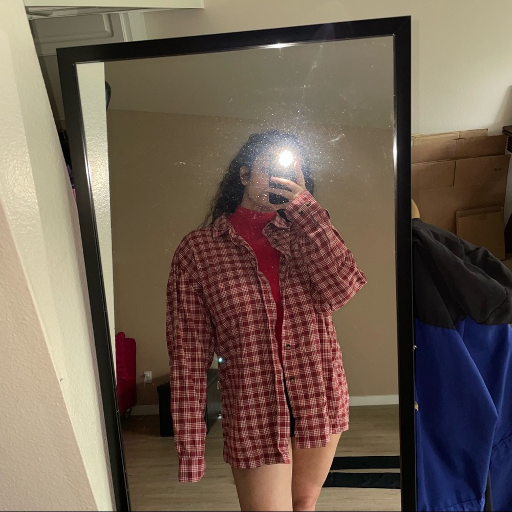 Pendleton Plaid Button Up Shirt - image 1